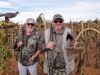 Two Happy wingshooters in the sunflowers.